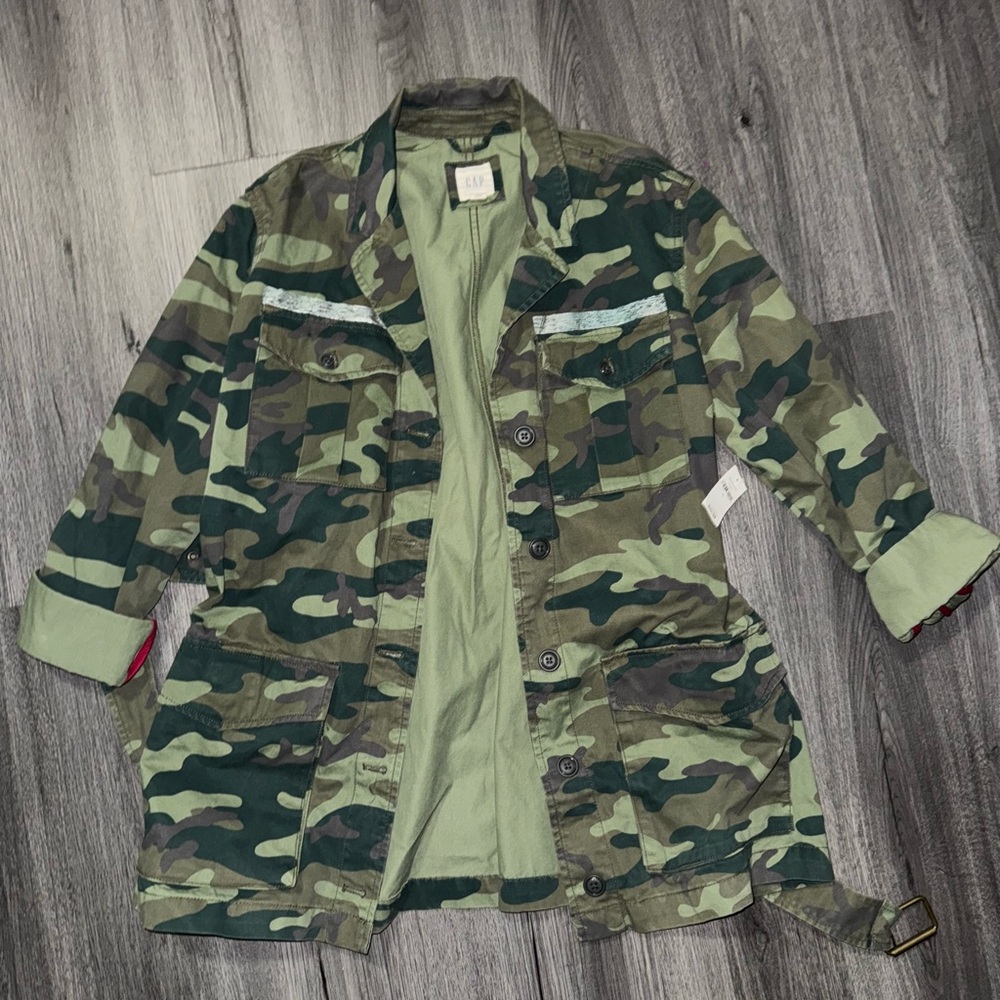 GAP Camouflage Utility Jacket